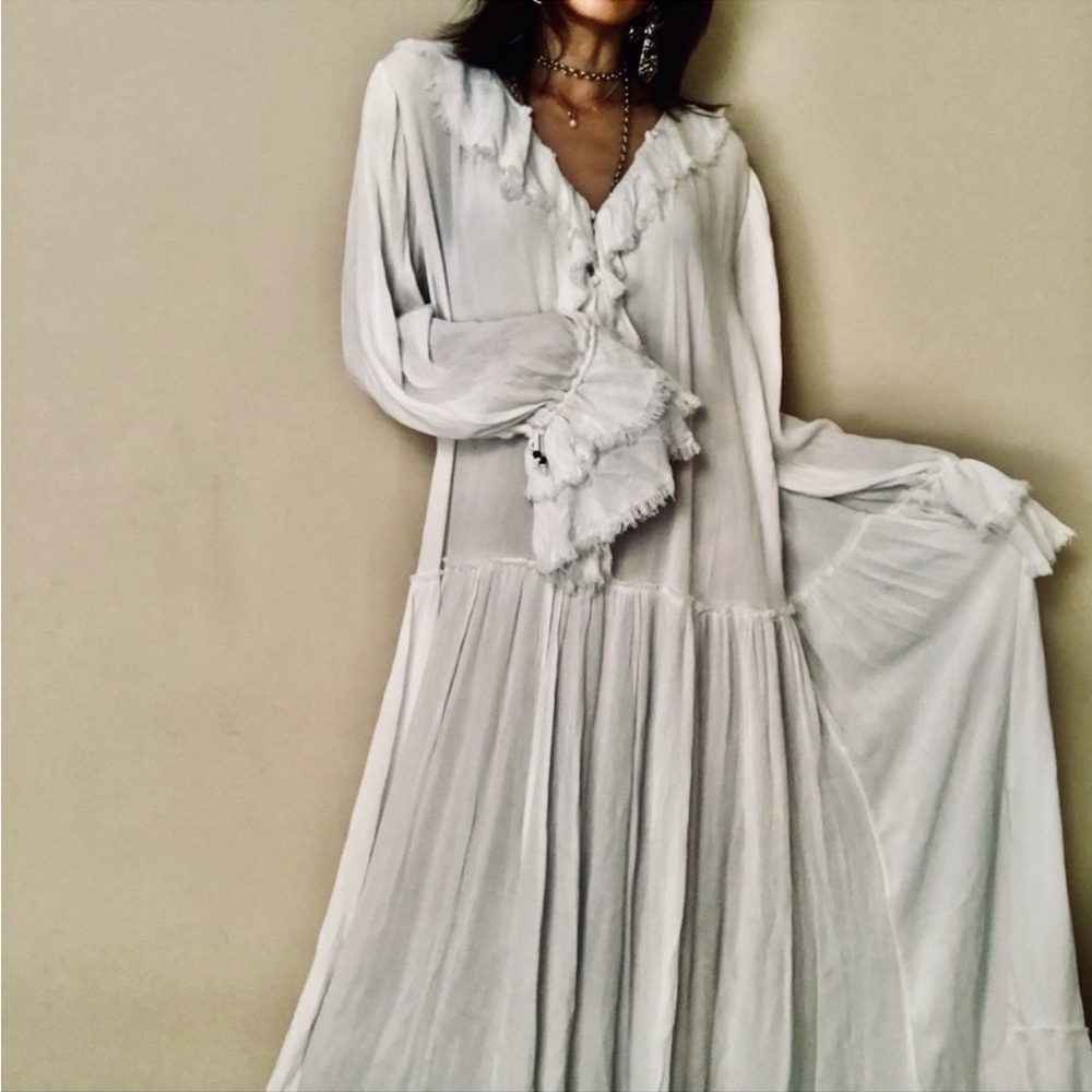 NWOT Free People Maxi Dress - Picture 1 of 12